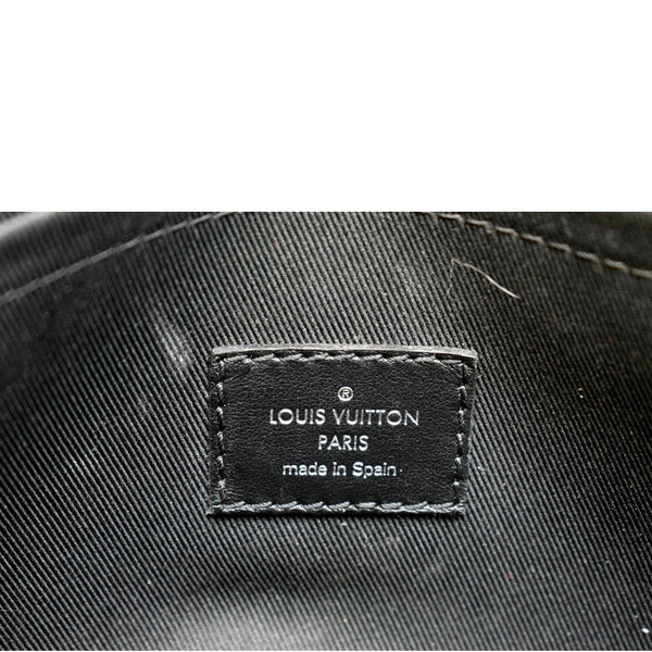 LOUIS VUITTON Studio Damier Graphite Messenger Bag Black
