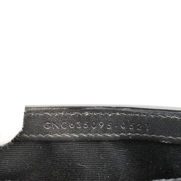 Yves Saint Laurent Kate Crocodile Leather Shoulder Bag Black - Serial Number