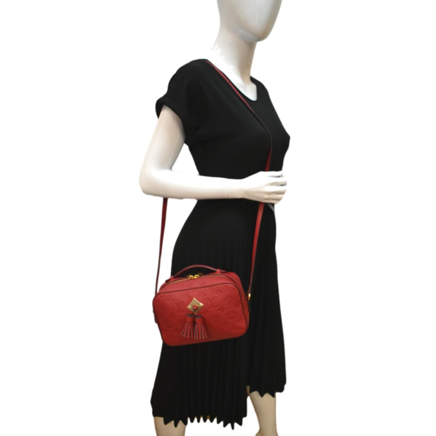 Louis Vuitton Monogram Empreinte Saintonge - Red Crossbody Bags, Handbags -  LOU796098