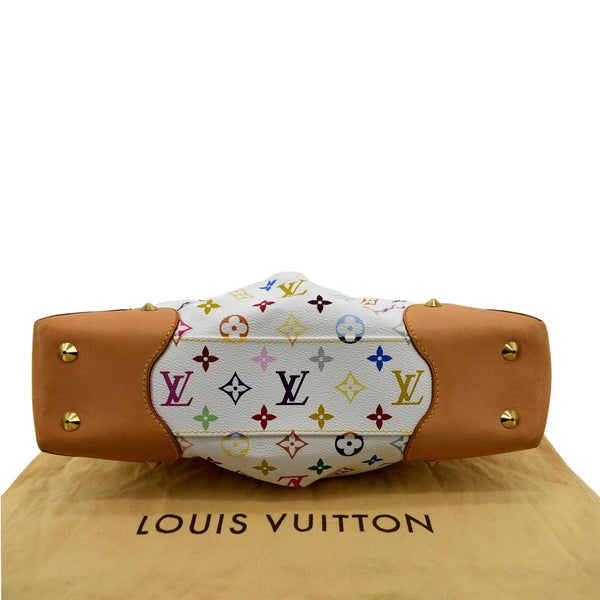 Louis Vuitton Judy GM White Monogram Organizer Multicolor - Bottom