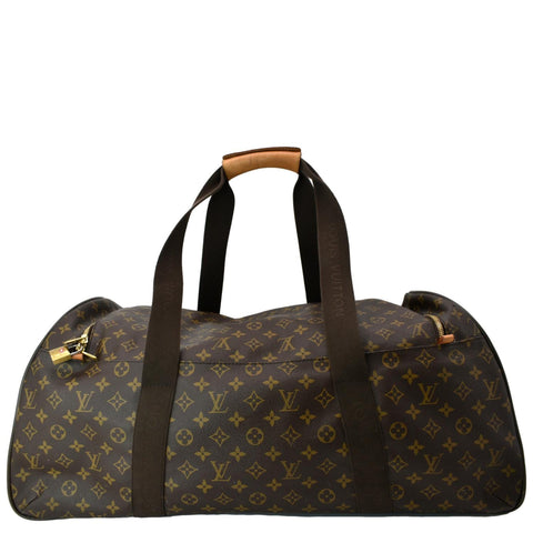 LOUIS VUITTON Neo Eole 55 Monogram Canvas Rolling Travel Bag Brown