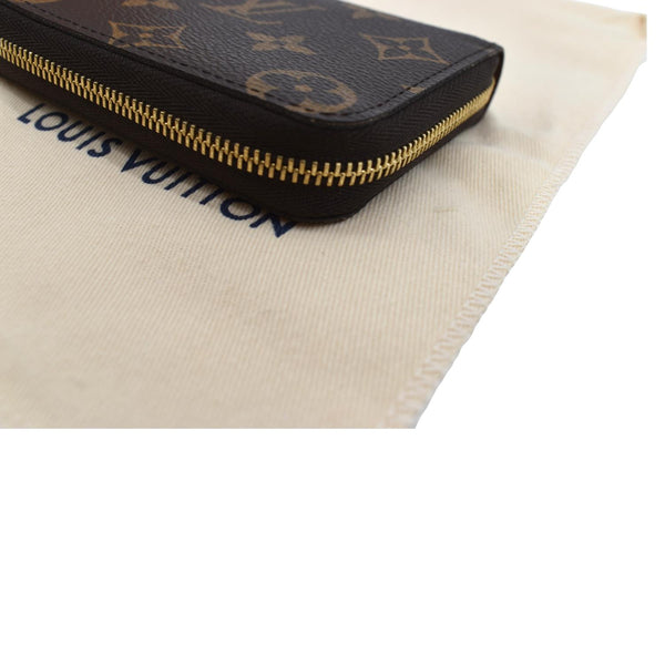 Louis Vuitton Monogram Canvas Zippy Coin Purse Brown - Top Right