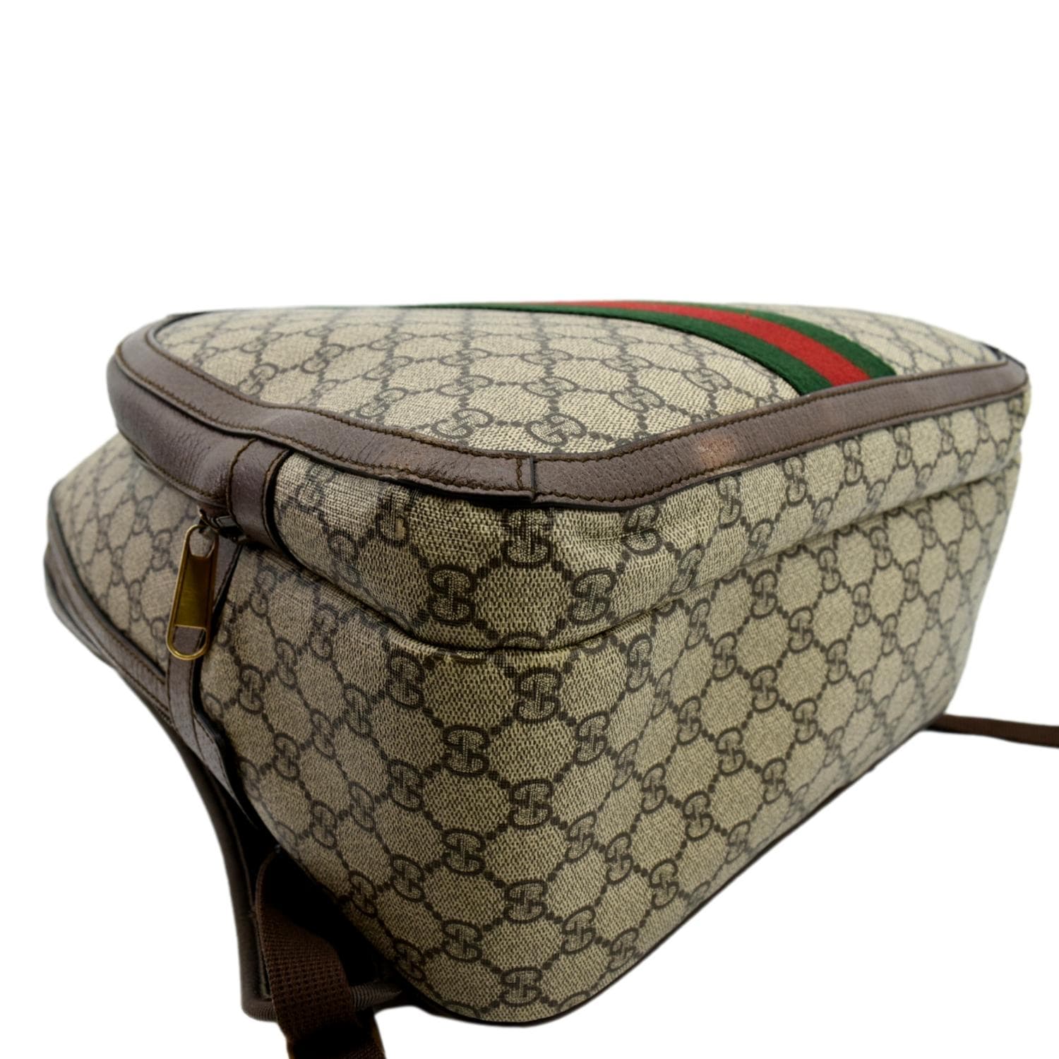 GUCCI Ophidia GG Medium Supreme Canvas Backpack Beige 547967 display picture 1