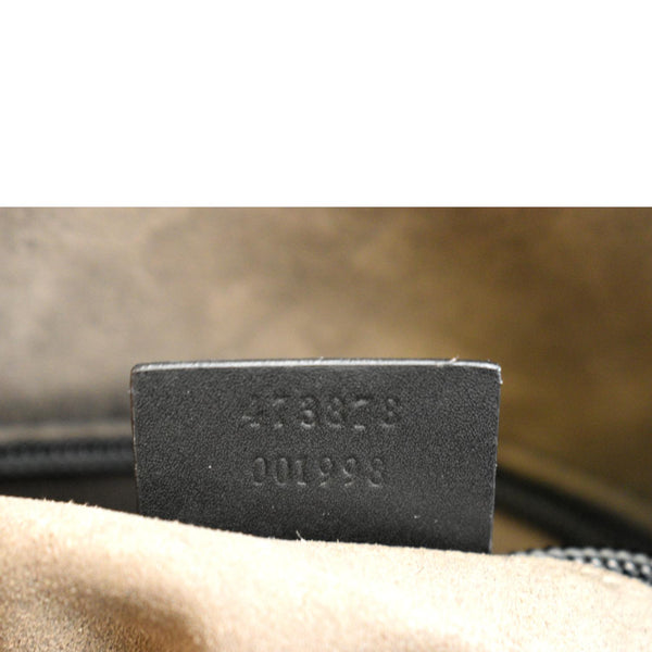 GUCCI Flat GG Supreme Canvas Messenger Bag Beige 473878