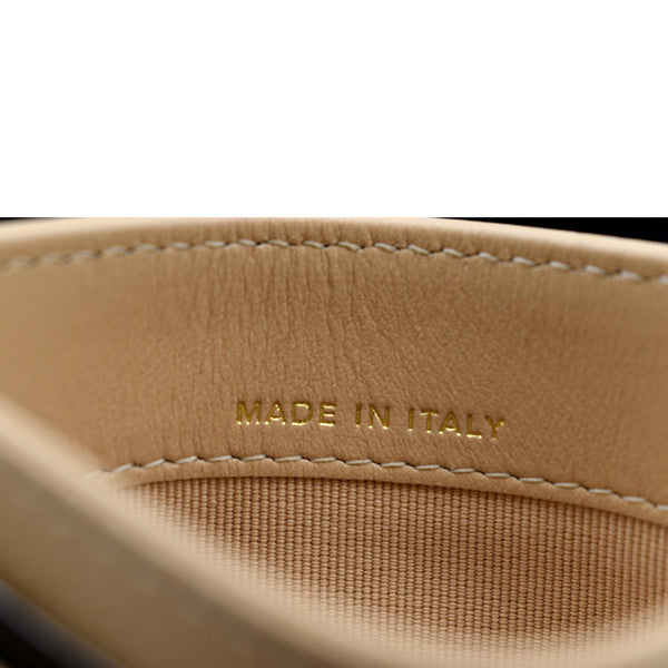 CHANEL CC Card Holder Caviar Leather Wallet Beige