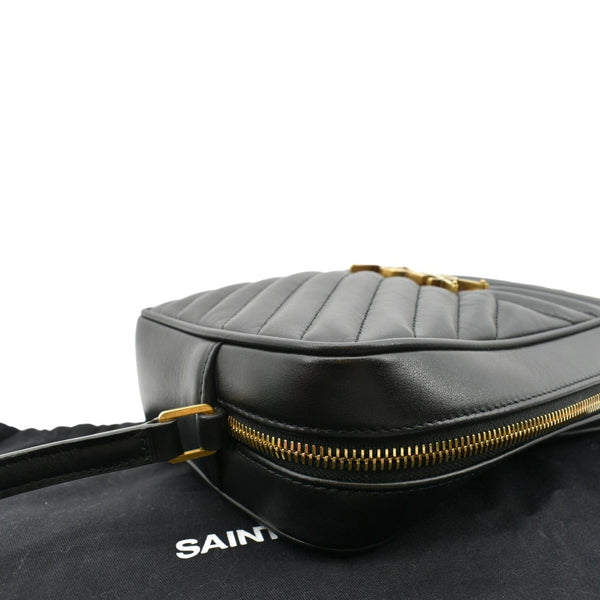 Yves Saint Laurent Lou Chevron Leather Camera Bag - Right Side