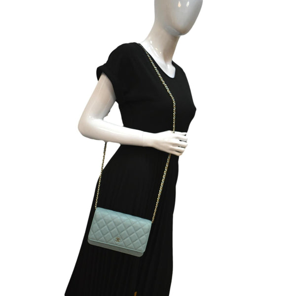 Chanel CC WOC Caviar Leather Chain Shoulder bag - Dallas Handbags