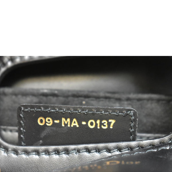 Christian Dior D Fence Calfskin Leather Saddle Bag - Stamp