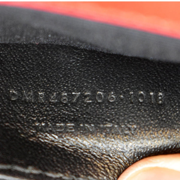 Yves Saint Laurent Envelope Flap Leather Shoulder Bag - Serial Number