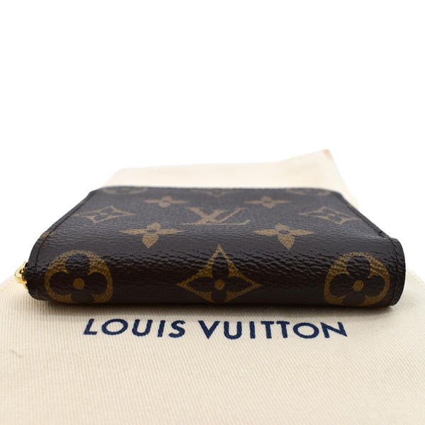 Louis Vuitton Monogram Canvas Zippy Coin Purse Brown - Bottom