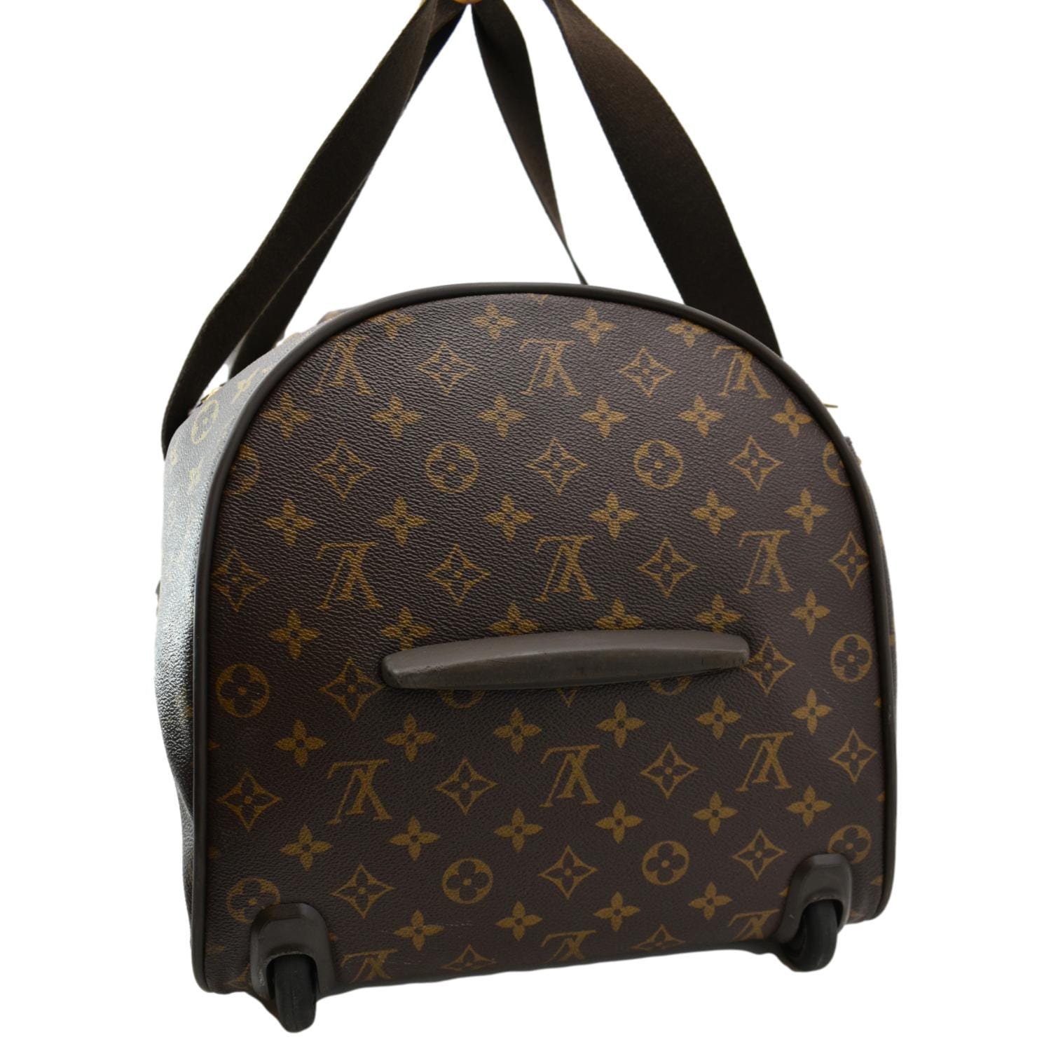 LOUIS VUITTON Neo Eole 55 Monogram Canvas Rolling Travel Bag Brown