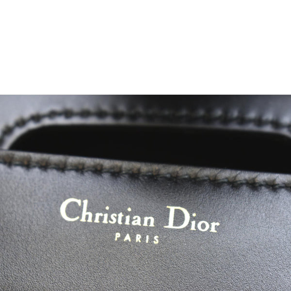 Christian Dior D Fence Calfskin Leather Saddle Bag - Monogram