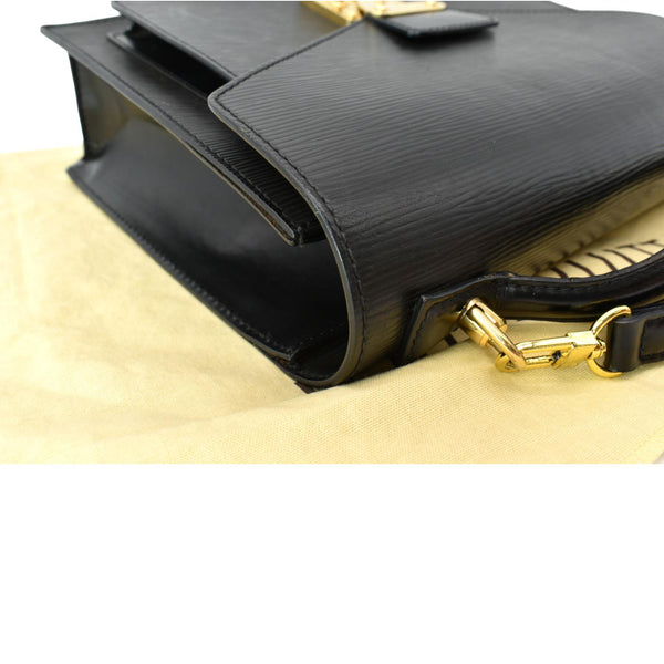 Louis Vuitton Monceau EPI Leather Crossbody Bag Black - DDH