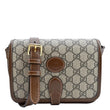 Gucci Mini Interlocking GG ‎Supreme Canvas Crossbody Bag  - Front