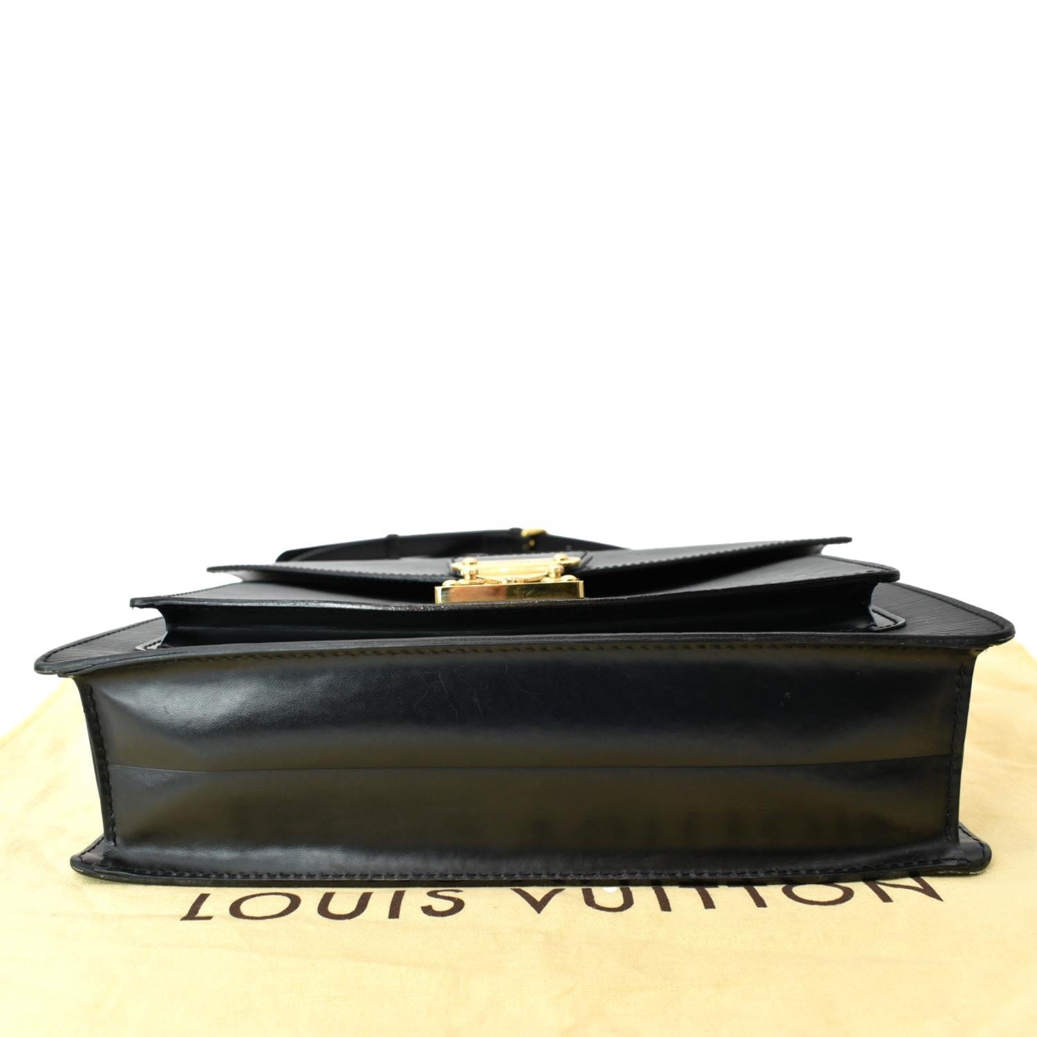 Louis Vuitton Black Epi Leather MONCEAU Bag