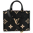 Louis Vuitton Onthego PM Bicolor Monogram Shoulder Bag - Front 