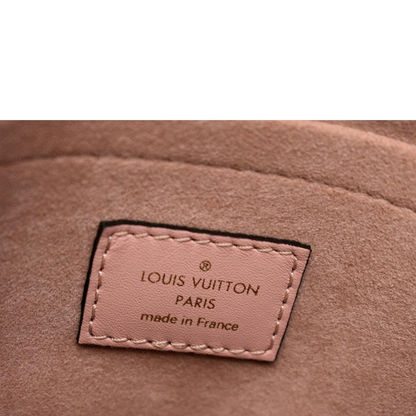 LOUIS VUITTON Locky BB Monogram Canvas Crossbody Bag Rose Poudre