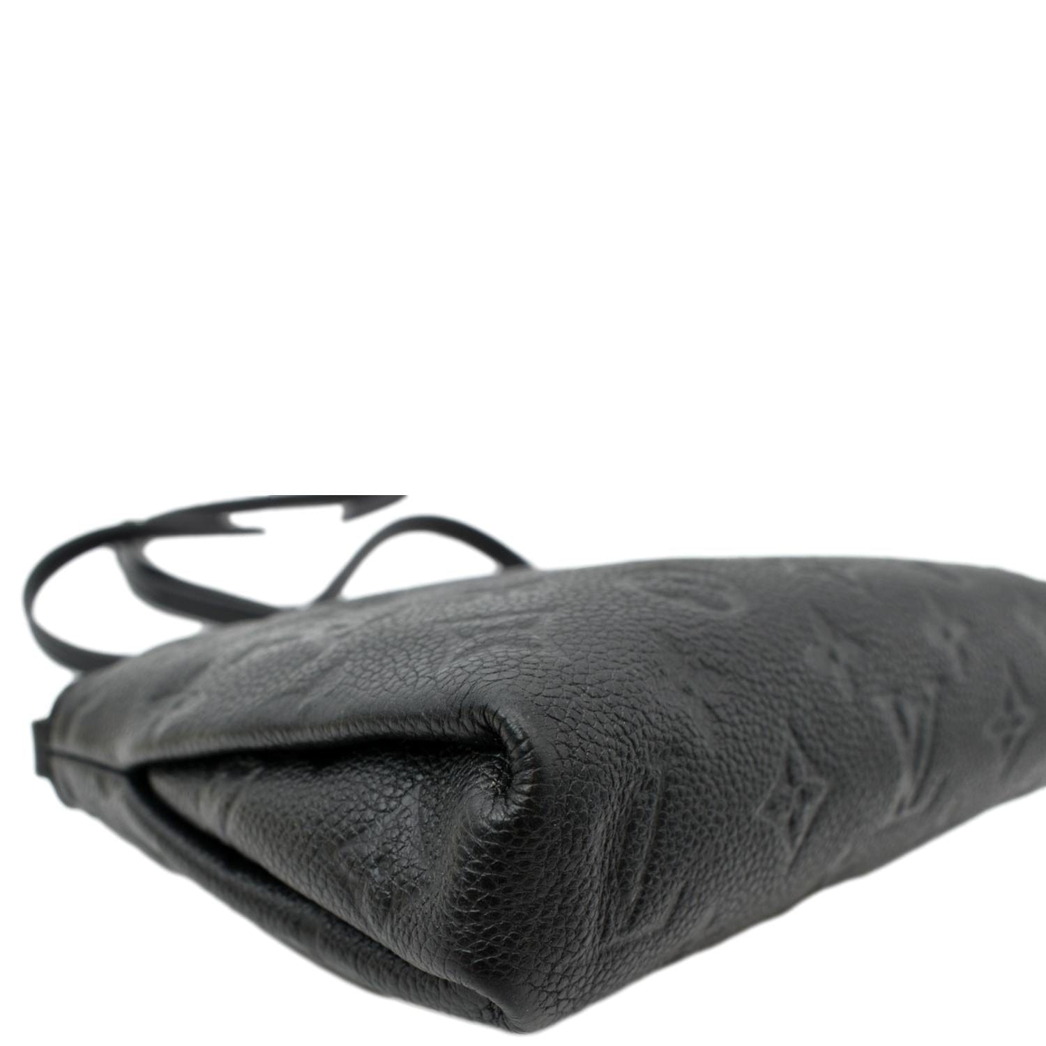 ❌SOLD❌Louis Vuitton Pallas Noir/Black Clutch Crossbody (CA2136) - Reetzy