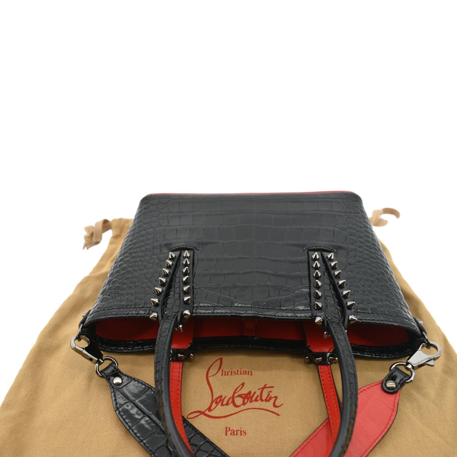 Christian Louboutin Cabata Mini Leather Crossbody Bag