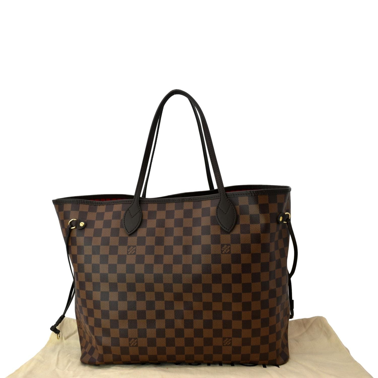 Louis Vuitton Neverfull GM Damier Dark brown Cloth ref.481483 - Joli Closet