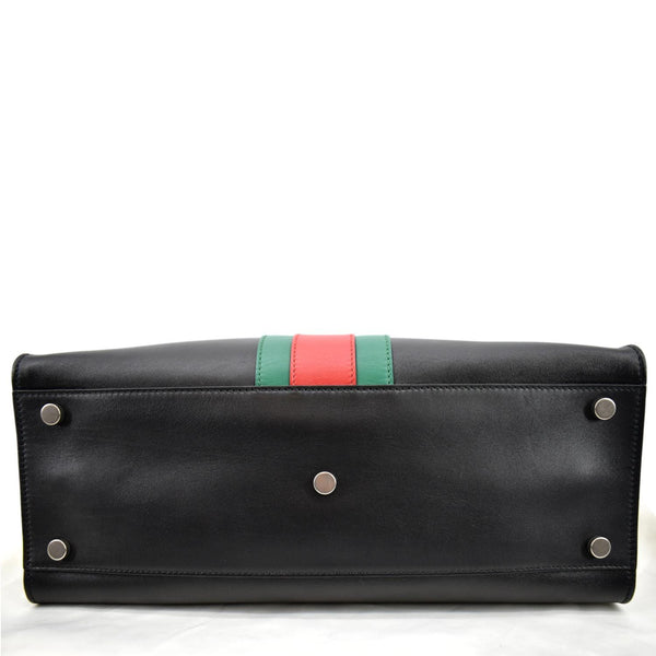 Gucci Dionysus Leather Tote Bag in Black Color - Bottom
