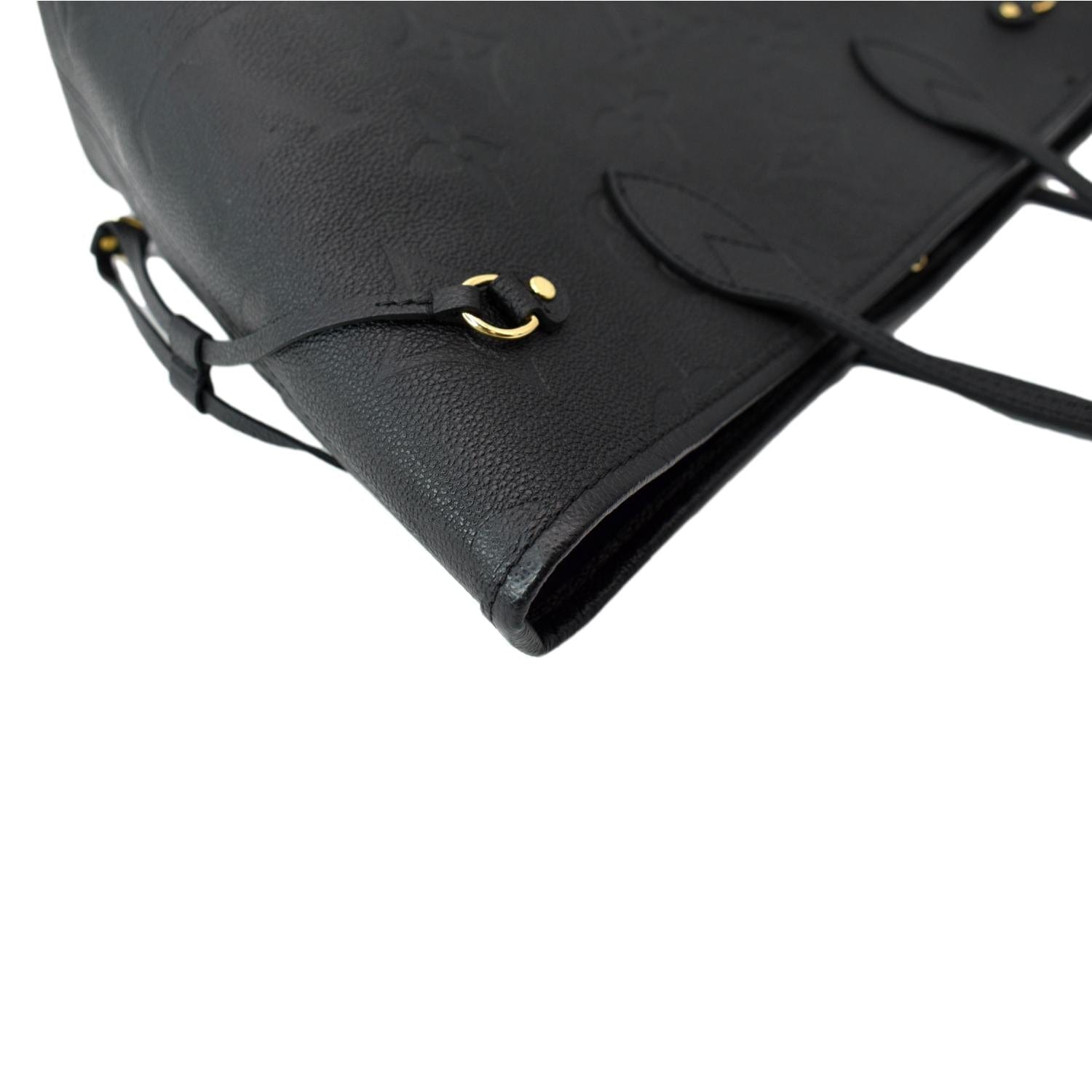 Louis Vuitton Amplant Bicolor Neverfull Mm M46103 Pouch Black White Tote Bag