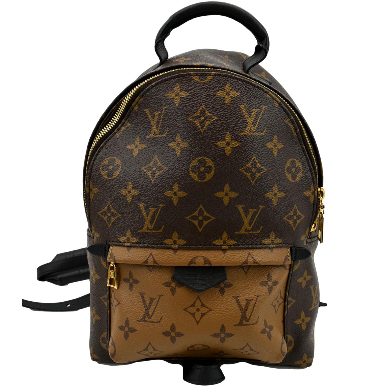 LOUIS VUITTON Palm Springs PM Monogram Reverse Canvas Backpack Brown