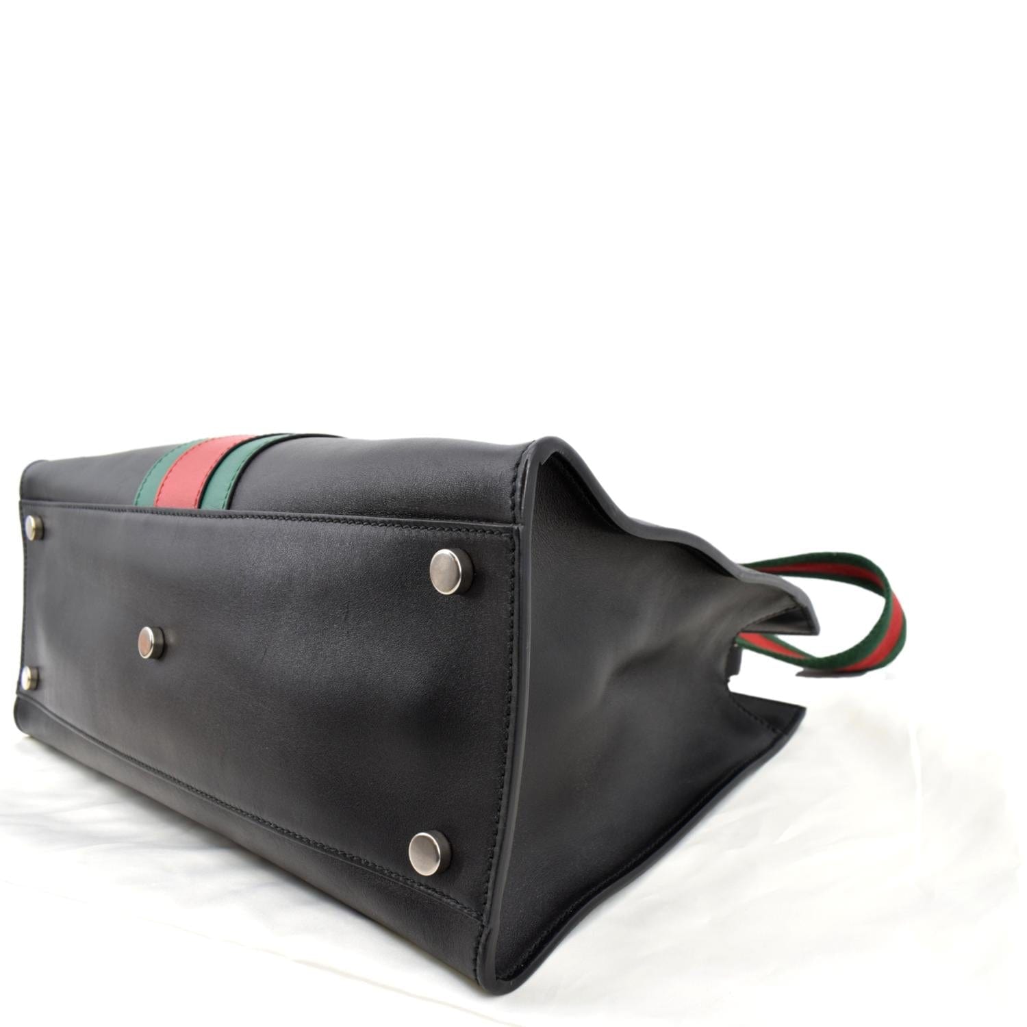 Gucci Dionysus Leather Tote Bag in Black Color