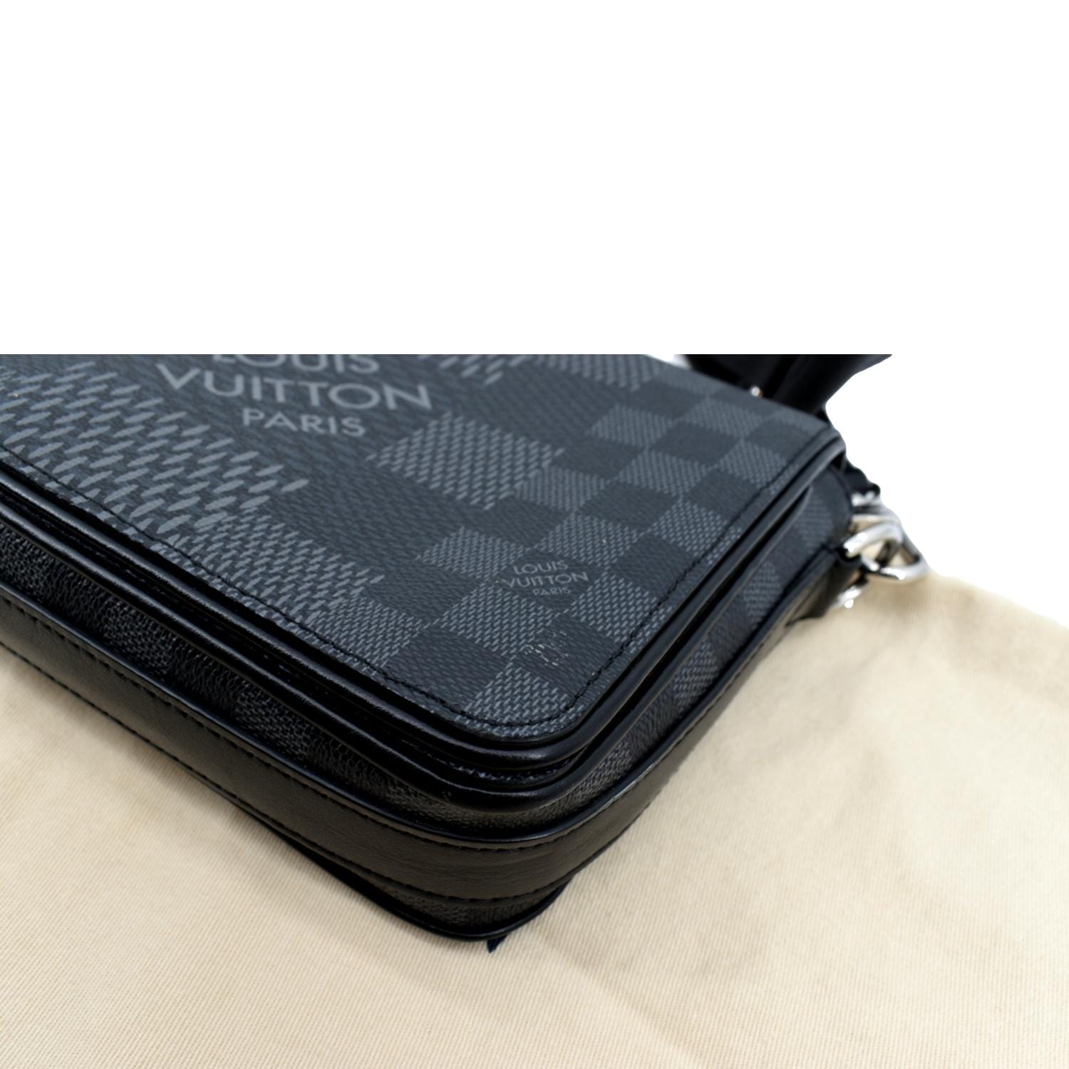 Black Louis Vuitton Damier Graphite Studio Messenger Bag – Designer Revival