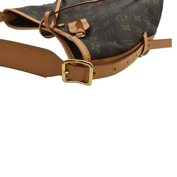 Louis Vuitton Carryall PM Monogram Canvas Shoulder Bag - Right Side