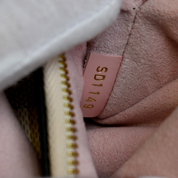 Louis Vuitton Neonoe MM Damier Azur Crossbody Bag Rose - Serial Number