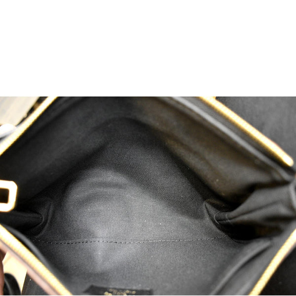 Louis Vuitton Pallas Monogram Clutch Crossbody Bag - Inisde