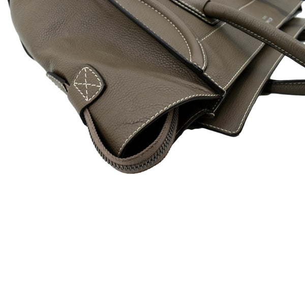 CELINE Souris Mini Luggage Calfskin  Leather Tote Bag Dune - Sold