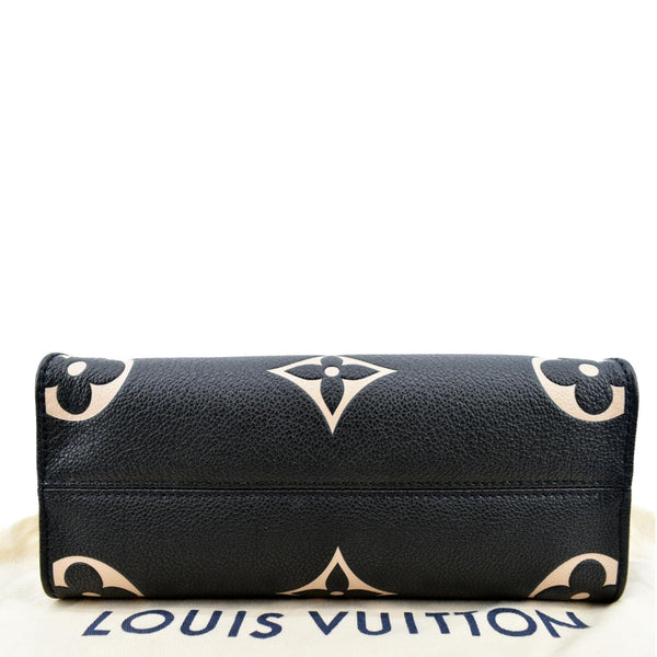 Louis Vuitton Onthego PM Bicolor Monogram Shoulder Bag - Bottom