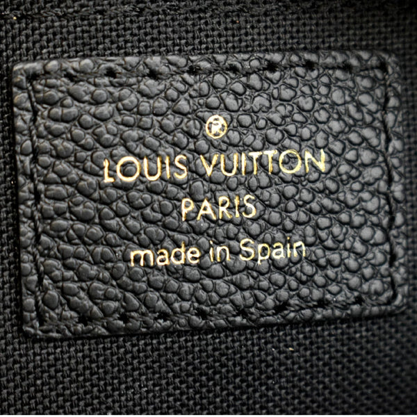 Louis Vuitton Pallas Monogram Clutch Crossbody Bag - Made In Spain