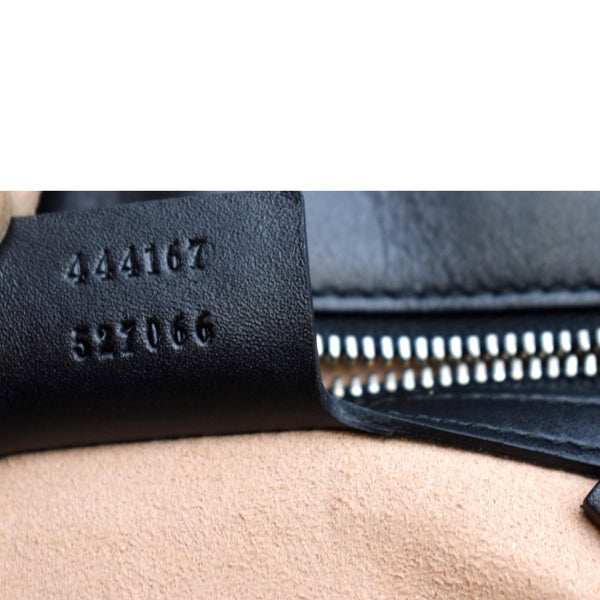 Gucci Dionysus Leather Tote Bag in Black Color - Stamp