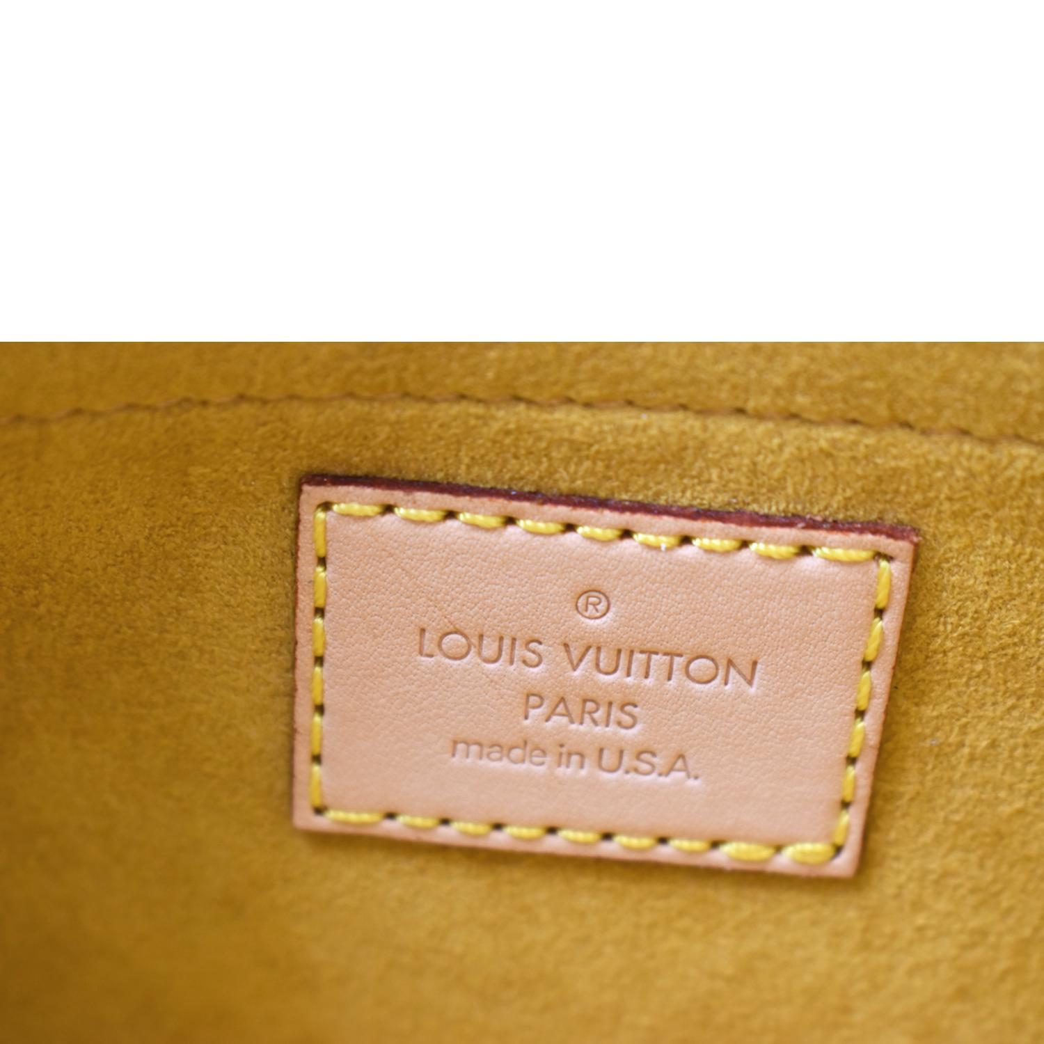 Louis Vuitton Louis Vuitton Mini Pleaty Blue Monogram Denim Shoulder