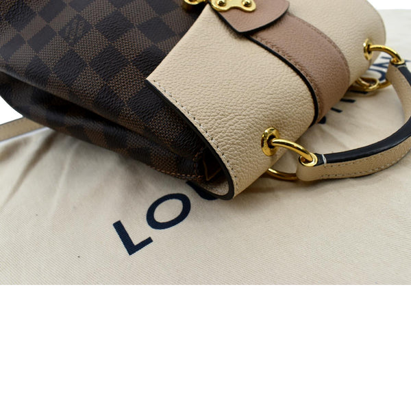 Louis Vuitton Clapton Damier Ebene Backpack Bag Creme - Top Right