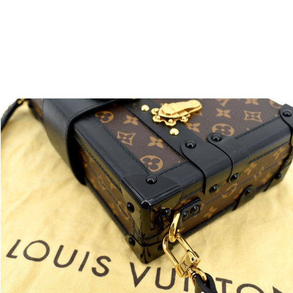 Louis Vuitton Trunk Clutch Monogram Crossbody Bag - Top Left