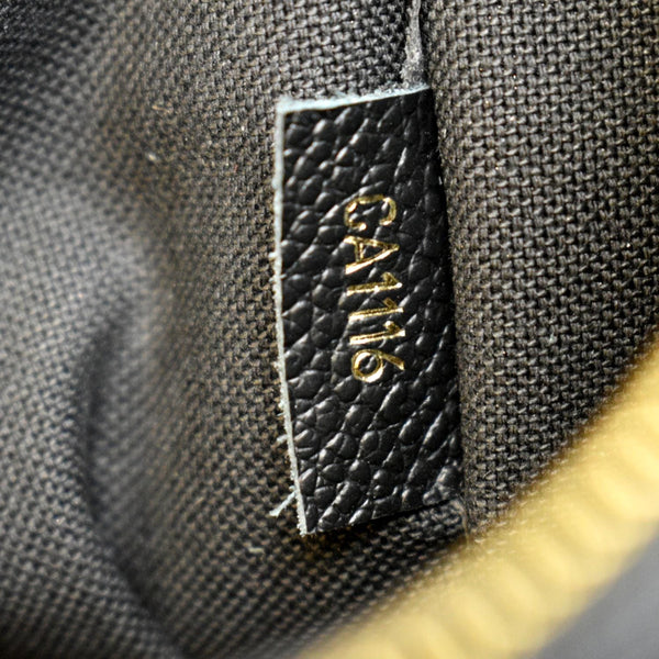 Louis Vuitton Pallas Monogram Clutch Crossbody Bag - Serial Number