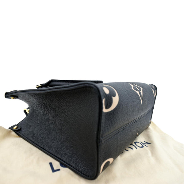 Louis Vuitton Onthego PM Bicolor Monogram Shoulder Bag - Bottom Left