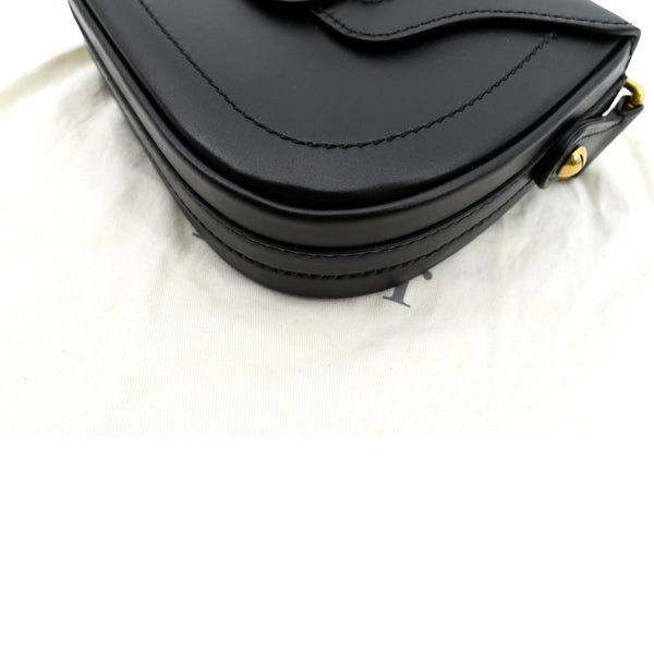 Christian Dior D Fence Calfskin Leather Saddle Bag - Bottom Right