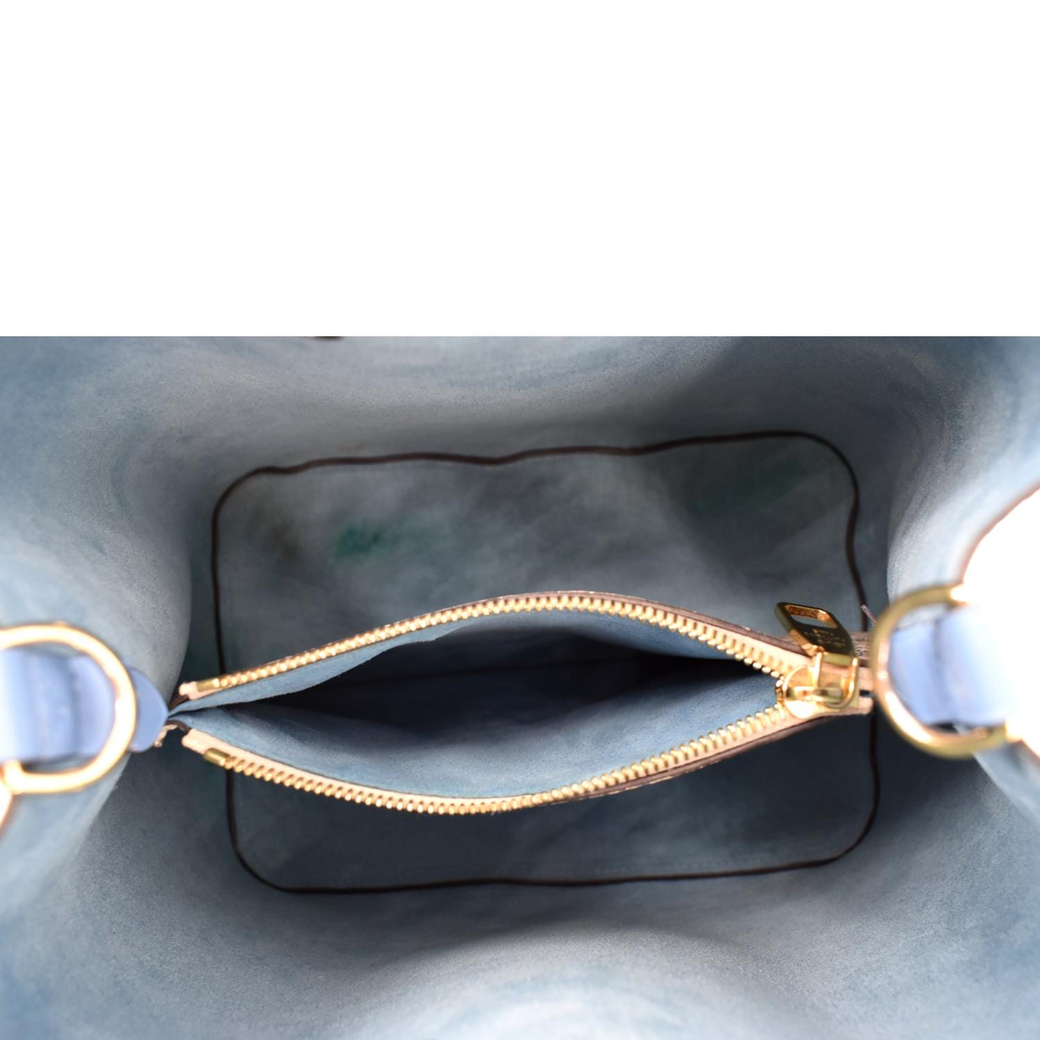 Louis Vuitton Neonoe N40153 Shoulder Bag Drawstring Damier Azure White Gray  Ligh