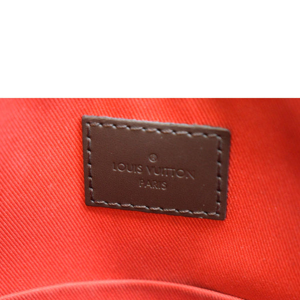 LOUIS VUITTON South Bank Besace Damier Ebene Crossbody Bag Brown