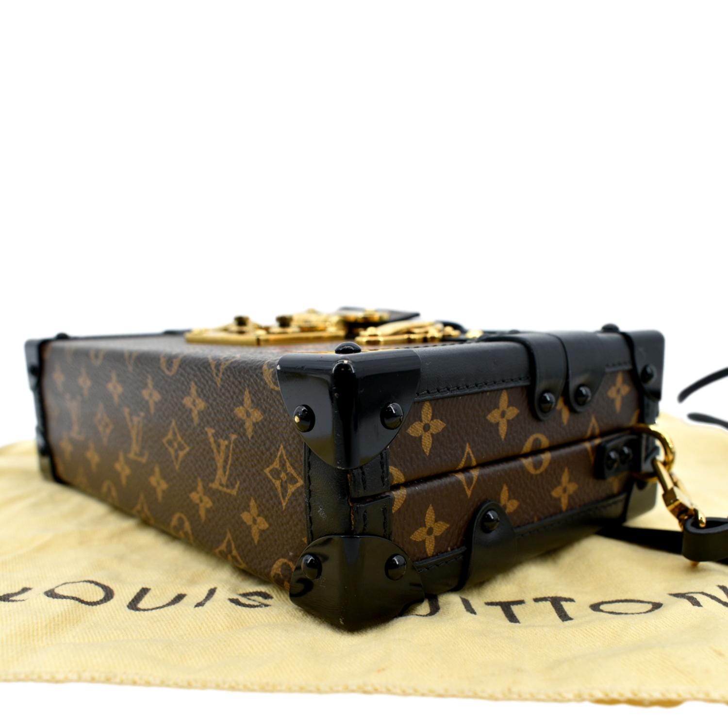 Louis Vuitton Monogram Petite Malle Trunk Crossbody Bag