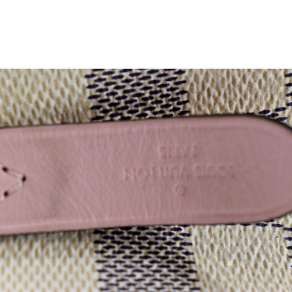 Louis Vuitton Neonoe MM Damier Azur Crossbody Bag Rose - Stamp
