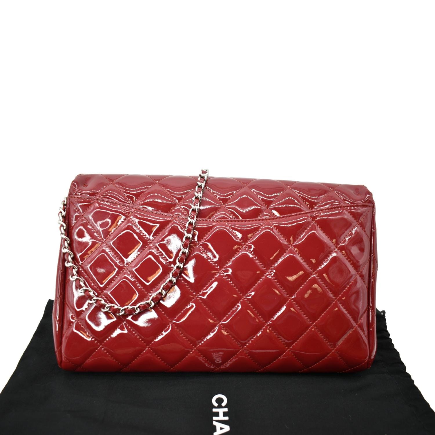 Chanel Matte Caviar Leather Chain Flap Clutch Bag (SHF-19570) – LuxeDH