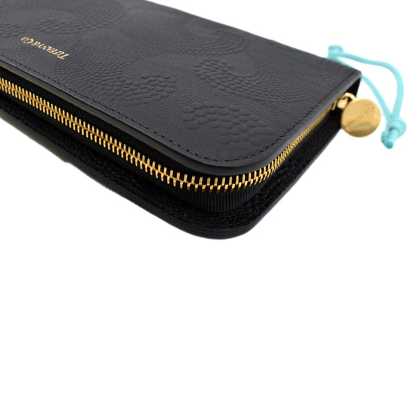 Tiffany & Co Wave Leather Wallet Black