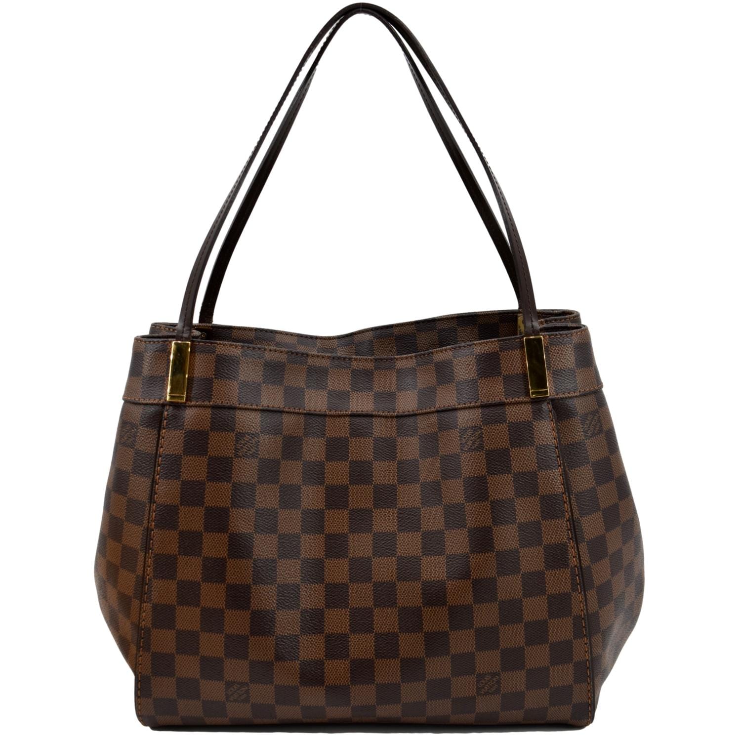 LOUIS VUITTON Marylebone PM Damier Ebene Shoulder Bag Brown