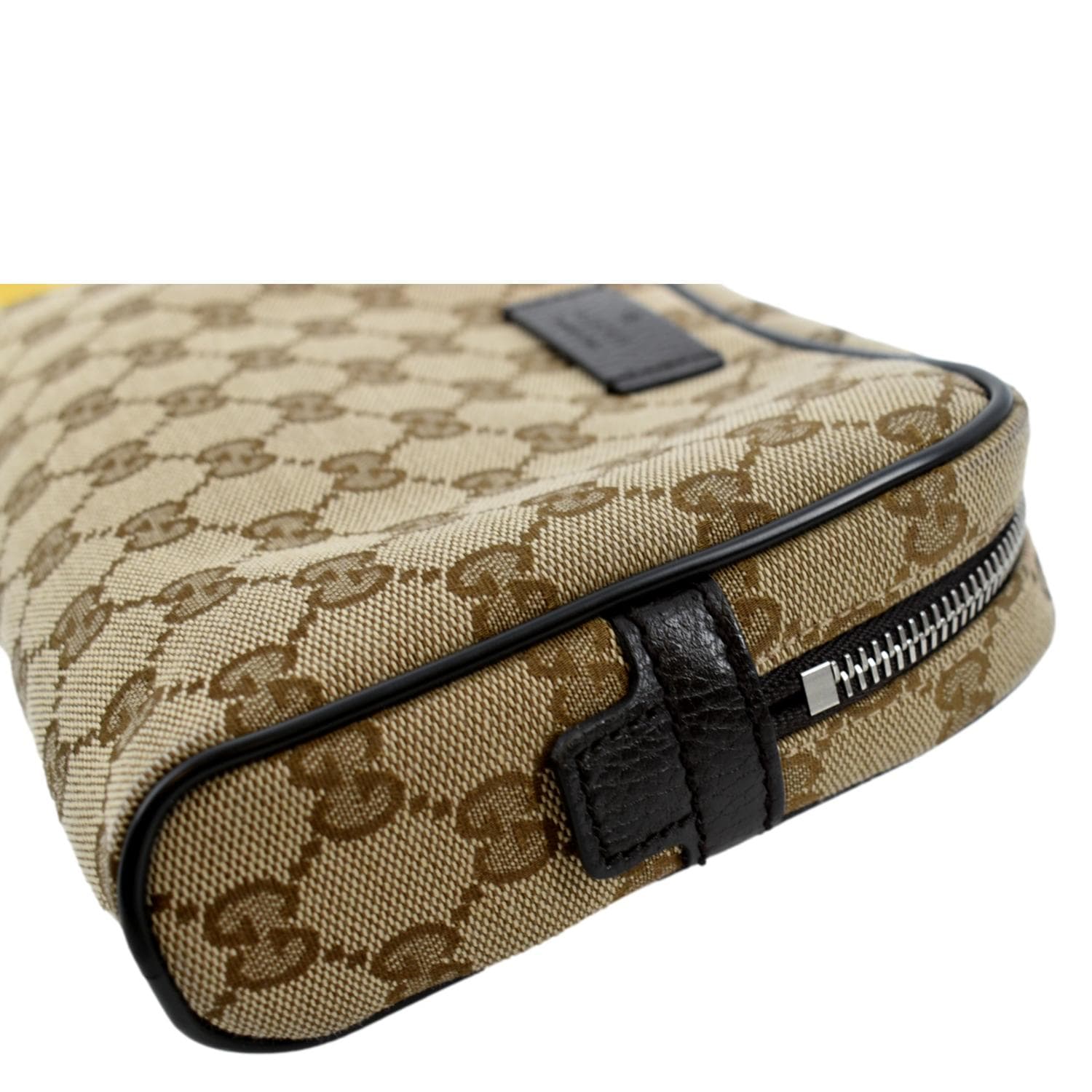 GUCCI GG Monogram Canvas Belt Bag Beige 449174